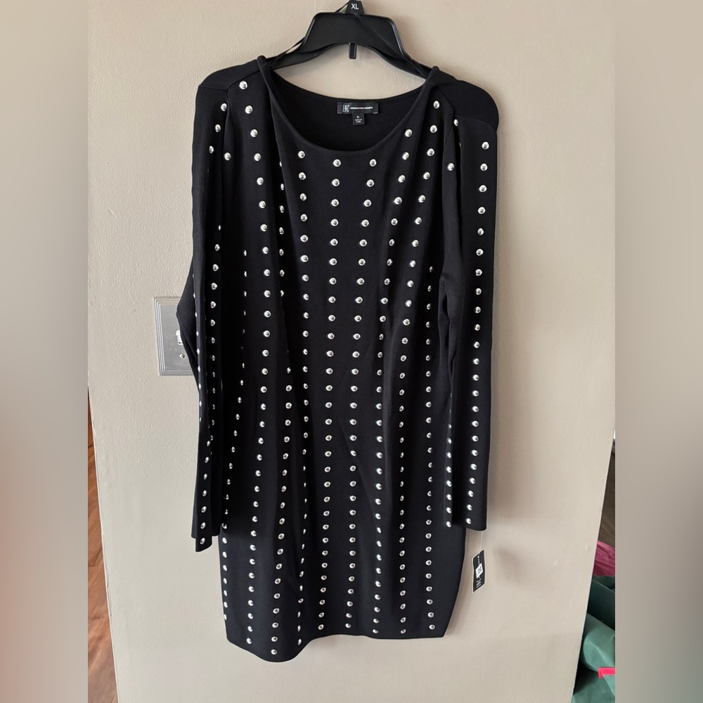 I.N.C. Black Studded Dress